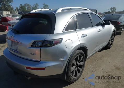 2007 Infiniti Fx45 z USA, uszkodzony, nr VIN JNRBS08W07X400458